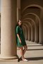 Women's Short Sleeve Crew Neck T-Shirt Dress Nightgown - 4