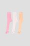 3 Pieces of Cotton Baby Girl and Children's Pantyhose - 4