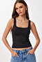 2-Pack Strappy Sandy Knitted Blouse Lcr0122 Black Brown - 5