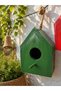 Handmade Pine Wood Birdhouse–With Varnish / Color Options–Water Resistant–Decorative Bird Nest for Garden & Balcony - 6