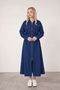 5827 - Stylish and Comfortable Poplin Full-Zip Summer Women's Dress - 2