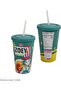 K-Pop Demon Hunters: Zoey Hamburger Plastic Tumbler - 5