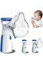 Portable Mesh Nebulizer Machine JSL-W 302 with Masks & Mini Inhaler for Kids & Adults - 4