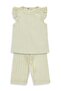 Kaprili 2-5 Years Old Pajama Set - Yellow