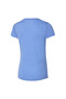Short Sleeve Women's T-Shirt Blue - 2