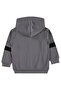 Civil Boy's High-Print Cardigan |   Modal Long Sleeve Hoodie |   School Nursery and Daily Use - Gray - 3