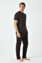 Unlimited Lights %100 Cotton Men's Short-Sleeved Pajama Set - 4