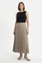 Pleated Long Skirt - 2