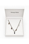 Leaf Figured Women's Necklace 316L Stainless Steel with Chain Modern Gift Jewelry - 3