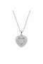 Heart Design Women's Necklace 316L Stainless Steel Luminous Gift - 2