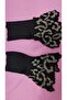 Black Gold Black Cuffed Sleevelet - 2