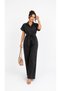 Women's Button-Detail Shirt with Collar and Belt 2-Piece Set - 5