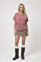 Openwork Textured Batwing Sleeve Bohemian Knitwear Blouse - Summer Hollow Out Knit Sweater - 2