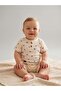 Jacquard 2-Piece Baby Boy Summer Set - 100% Organic Cotton - 4