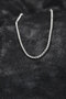 Stylish 316L Steel Silver Color Venetian Chain Model Men's Necklace Teachers Mothers Valentine's Day Gift - 2