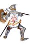 Figurină Cavaler Teutonic