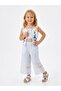 Premium Embroidered Vest 3-Piece Girls' Set - 3