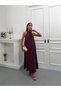 Women's Tencel Fabric Collar Detailed Relaxed Fit Sleeveless Summer Dress - 8