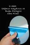 2Pcs Auto Exterior Mirror Rain Glass Film Car Side Rearview Mirror Film Anti-Fog Water-Repellent Film - 3