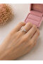 Single Stone Look Adjustable Ring Elegant Minimal Stylish Daily & Gift Jewelry - 2