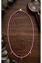 Pink Sand Bead Star Necklace - 3