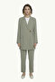 Blazer Collar Accessory Detailed Suit Island Tea Suit 1952