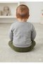 New Season Teddy Bear Embroidered Baby Boy Stylish Set with Thessaloniki Fabric Trousers - 2