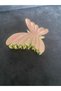 Women's Butterfly Model Stainless Metal Women's Hair Clip 6 cm - 7