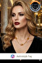 Natural Stone Handmade Agate Necklace - with Delicate Steel Chain - Elegance and Energy - 7
