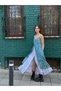 Design Victorian Countryside Dress Women's Turquoise - 6