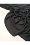 Ash Black Combed Cotton Fabric Silky Soft Thin Draped T-Shirt Fabric & Dress Fabric 180X275Cm - 2
