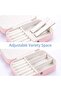 Travel Jewellery Organizer Box - Compact and Elegant Storage Case for Accessories - 3