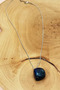 Lapis Lazuri Natural Stone Chain Handmade Necklace End: 2 cm Chain: 20 cm Boxed - 6