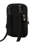 2-Piece Women's Waterproof Mini Phone Wallet and Passport Neck Strap Cross Shoulder Bag - 8