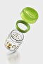 Dolce Patterned 210 ml Glass Food Jar with Silicone Seal 222003 Green - 5