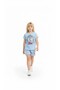 Girls' Elsa Model Pamul Shorts Set