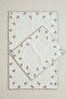 Serena Bow Embroidered 2-Piece Mop Set (60 X 100 cm)