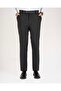 Slim Fit Patterned Metal Buttoned Trousers Anthracite T14923 - 5