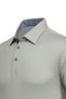 Men's Shirt Collar Short Sleeve Buttoned Egyptian Cotton Mercerized Kagi Silver T-Shirt Classic Fit - 5310 - 5