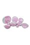 Melamine Dinner Set 50 Pcs Two Tone Pink White - 5