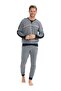 Men's Anthracite Pajama Set 50301590-Vr033