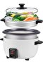 Automatic Non-Stick Rice Cooker with Steamer Tray (1.5L Capacity) - 2