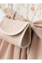 Embroidery Detailed Muslin Top with Flounces Stylish Children's Dress - 3