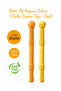 Baby Teether (Teether-Chewing Tube-Straw) 2 Teethers