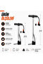 Ultra Powerful Mini Hand Pump for Bicycles, Ball Inflator Pump, Marine and Motorcycle Pump - 3