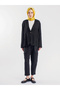 Linen Casual Jacket Women's Summer Blazer with Pocket Detail