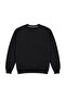 Men's Large Size Black Two-Thread Crew Neck Sweatshirt 3Xl-4Xl-5Xl-6Xl-7Xl-8Xl - 4