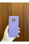 Huawei Nova 8İ Inside Velvet/Suede Premium Silicone Phone Case (Lila) - 5