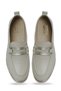 Flaw Beige Women's Wedge Heel Shoes - 4