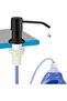 Matte Stainless Built-In Liquid Soap Dispenser Pump Countertop Sink Soap Dispenser Head with Extension Hose Black